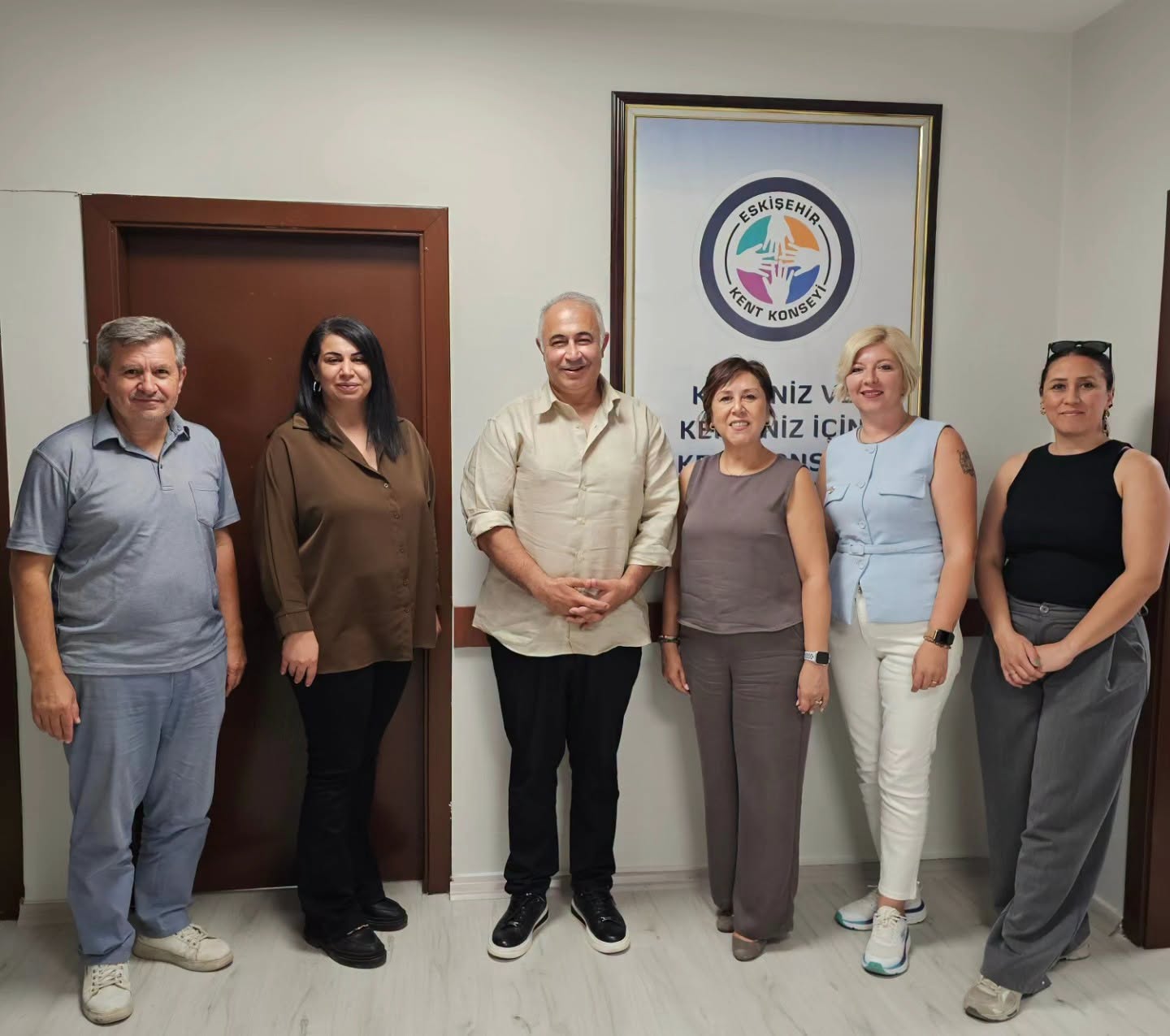 ODUNPAZARI KENT KONSEYİNDEN ESKİŞEHİR KENT KONSEYİ BAŞKANI İNCİ ÜLÜĞ'a ZİYARET